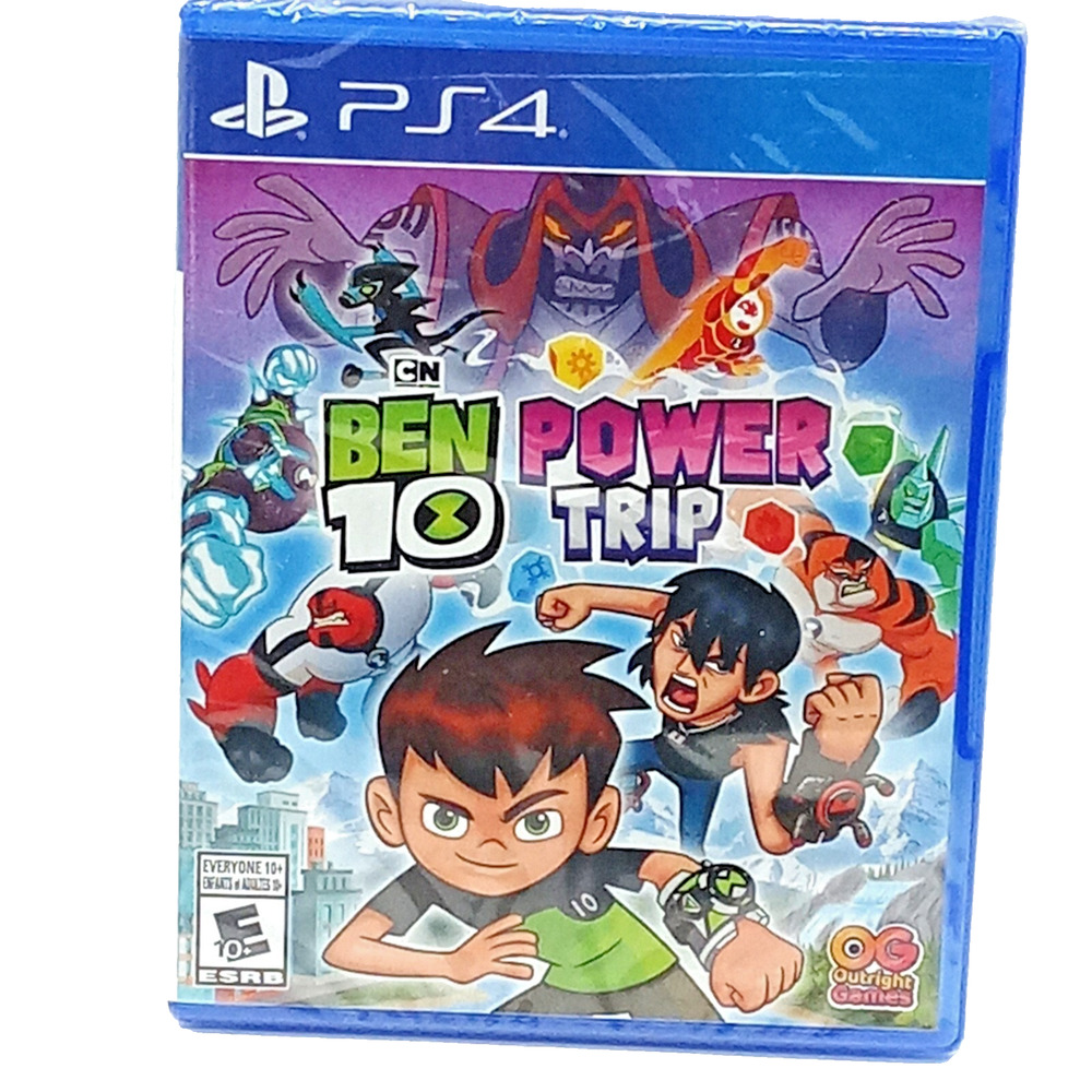 Ben 10 Power Trip Video Game PS4 PlayStation 4 Brand New & Sealed